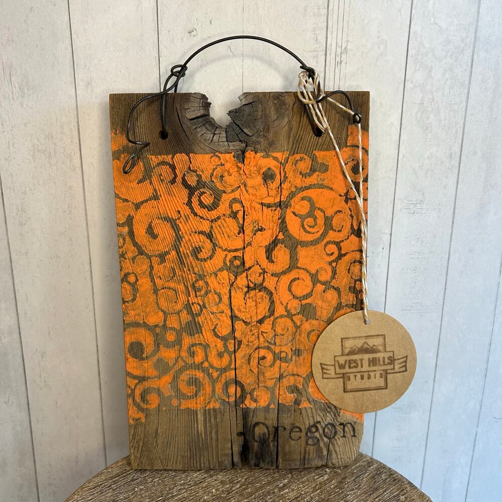 Oregon Wall Art Wood Art Boho Home Decor Pacific Northwest Gift PacNW NEW